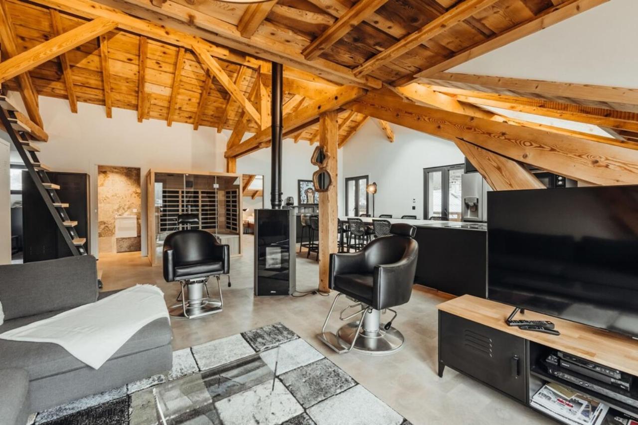 Luxurious 3-Bedroom Flat With Sauna And Garage Chamonix Buitenkant foto