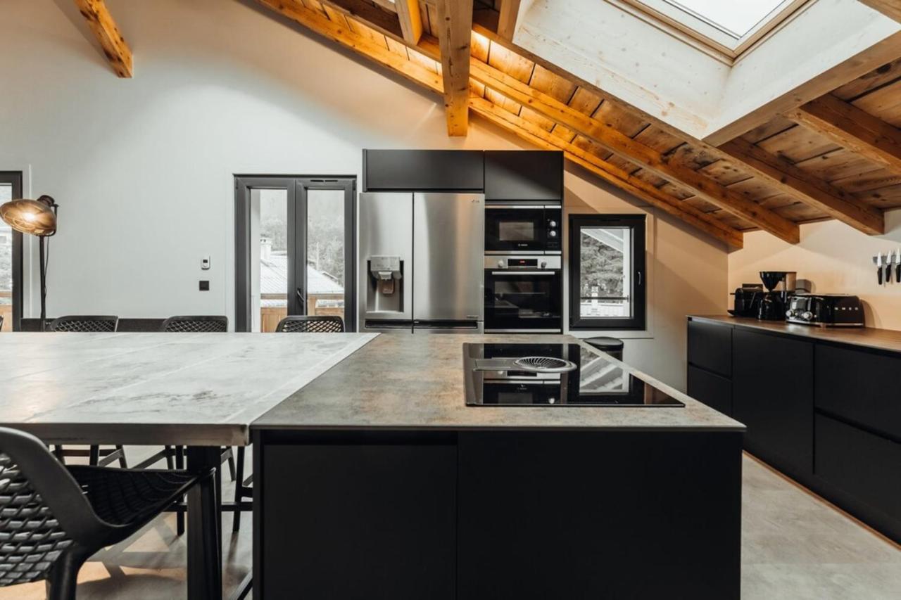 Luxurious 3-Bedroom Flat With Sauna And Garage Chamonix Buitenkant foto