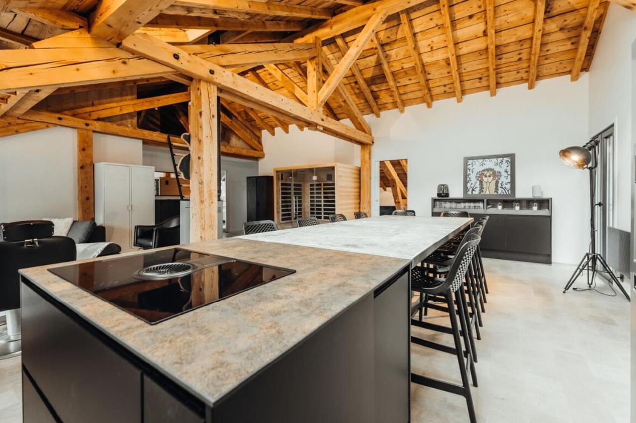 Luxurious 3-Bedroom Flat With Sauna And Garage Chamonix Buitenkant foto
