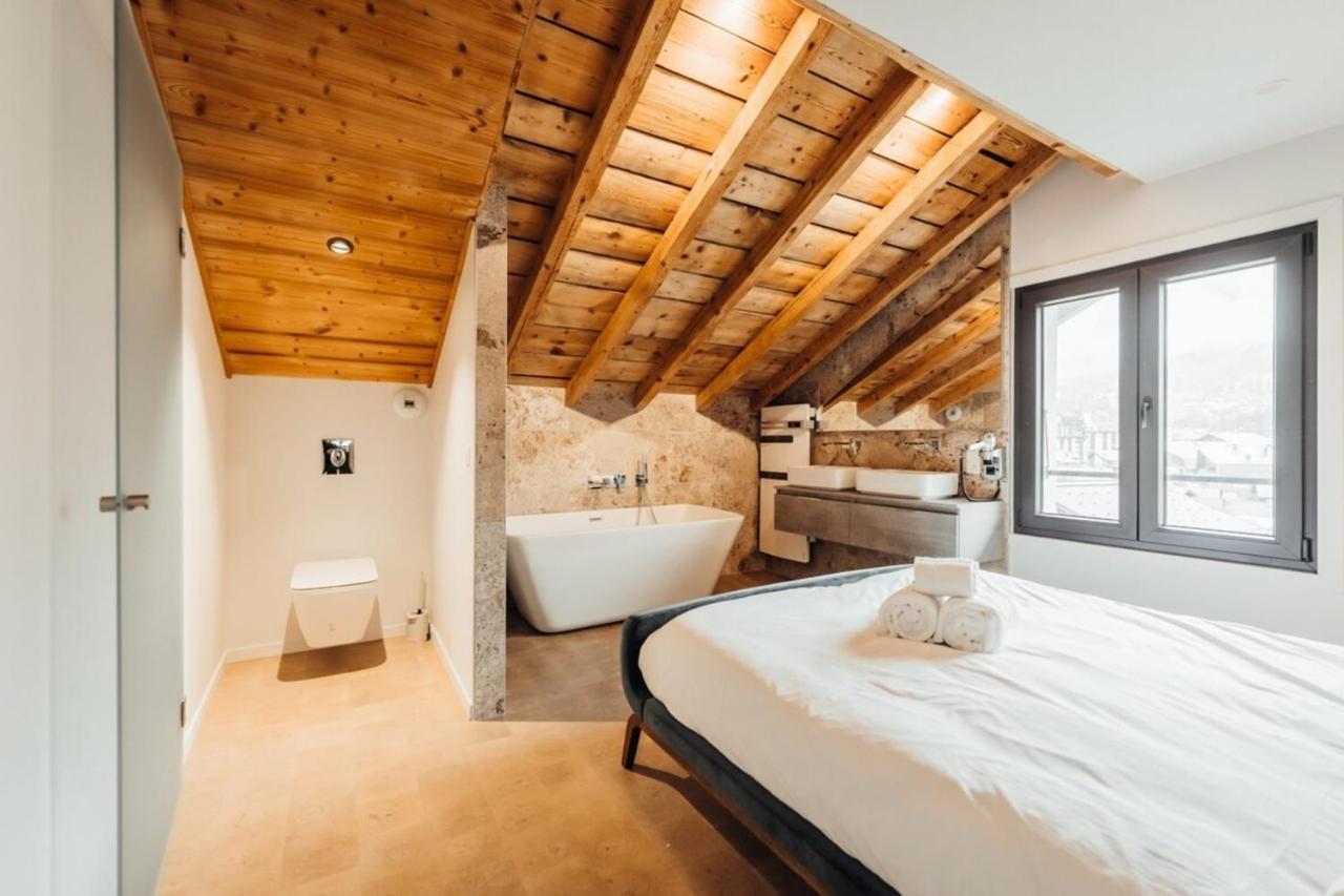 Luxurious 3-Bedroom Flat With Sauna And Garage Chamonix Buitenkant foto