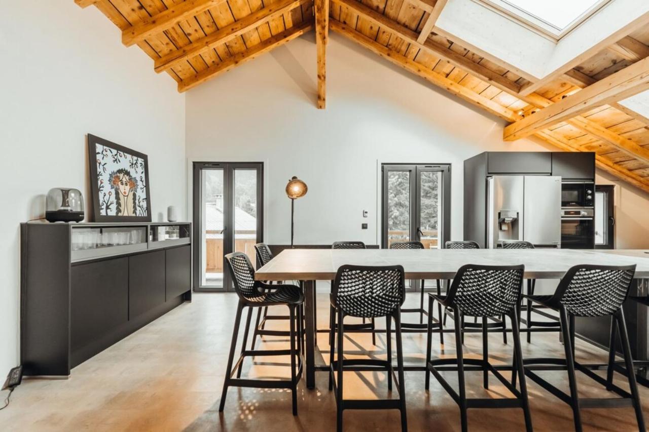 Luxurious 3-Bedroom Flat With Sauna And Garage Chamonix Buitenkant foto