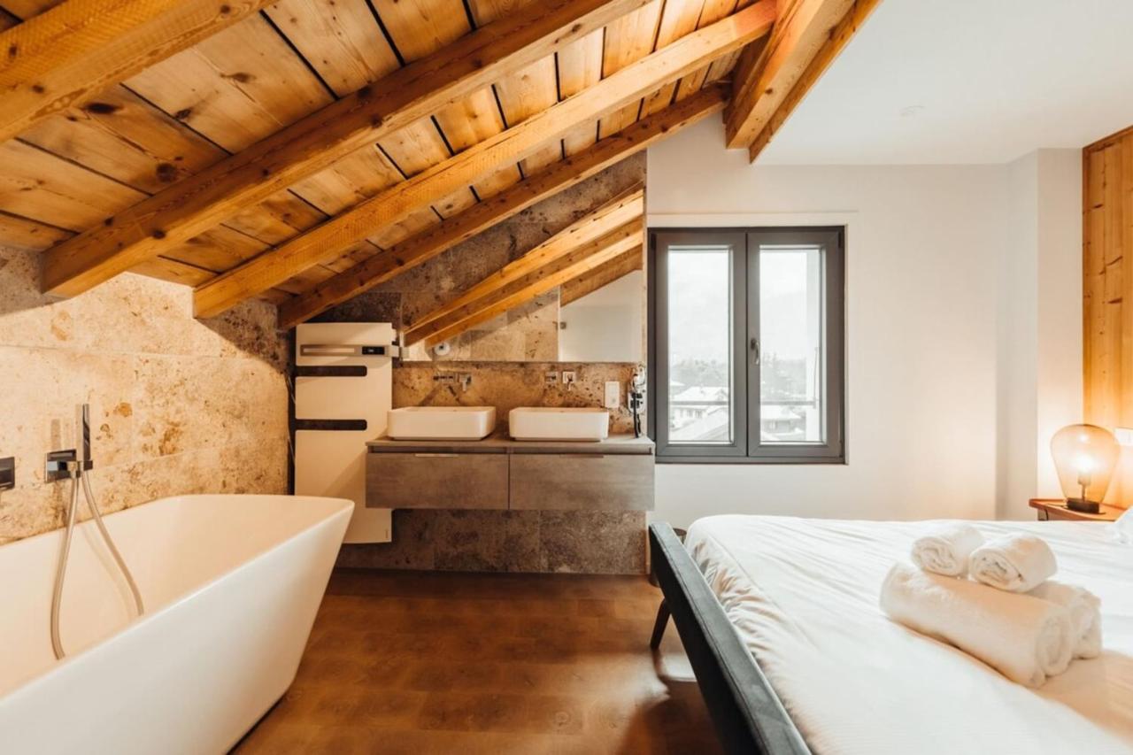 Luxurious 3-Bedroom Flat With Sauna And Garage Chamonix Buitenkant foto