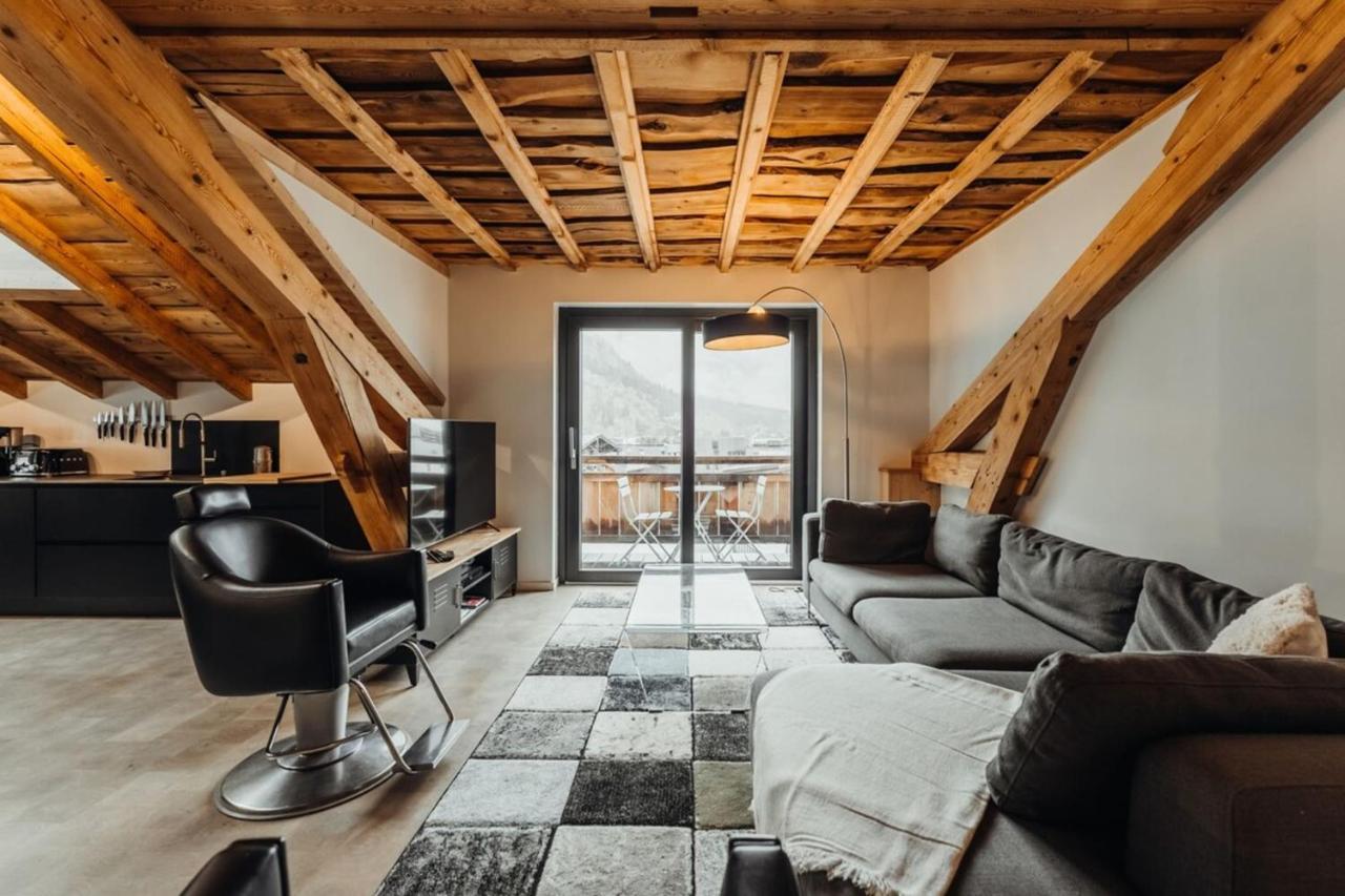 Luxurious 3-Bedroom Flat With Sauna And Garage Chamonix Buitenkant foto