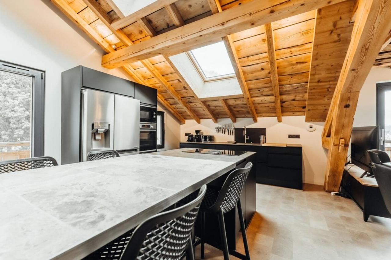 Luxurious 3-Bedroom Flat With Sauna And Garage Chamonix Buitenkant foto