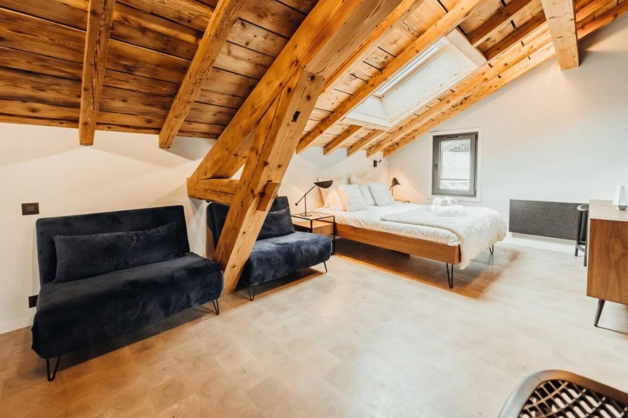 Luxurious 3-Bedroom Flat With Sauna And Garage Chamonix Buitenkant foto